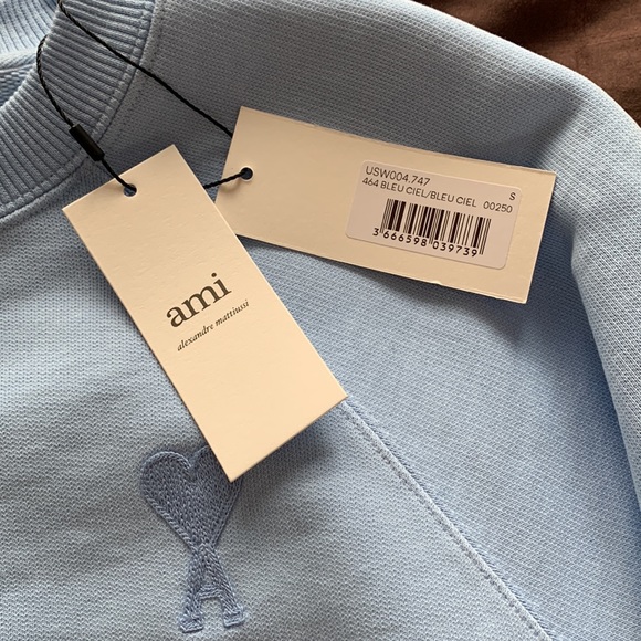 AMI Alexandre Mattiussi De Coeur Sweatshirt - Picture 6 of 11